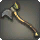 Plumed Steel Hatchet