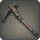 Titanium Gold Pickaxe
