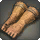 Fingerless Hard Leather Gloves