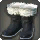Fur-lined Gazelleskin Boots