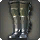 Cobalt-plated Jackboots