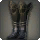 Doman Steel Greaves of Striking