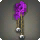 Purple Carnation Earring