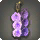 Purple Moth Orchid Earring