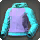 Form-fitting Plain Hooded Tunic